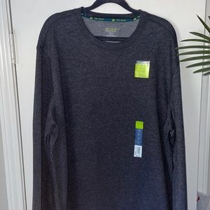 Tek Gear Ultra Soft Fleece Crew Sweater Size Men’s  XL Tall